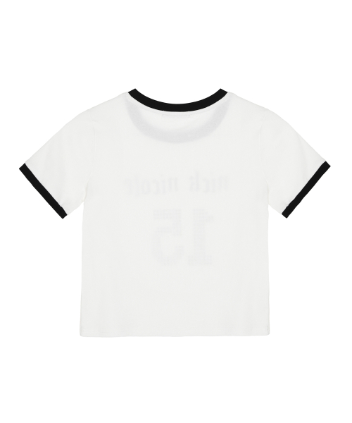 NUMBER RINGER TOP_IVORY