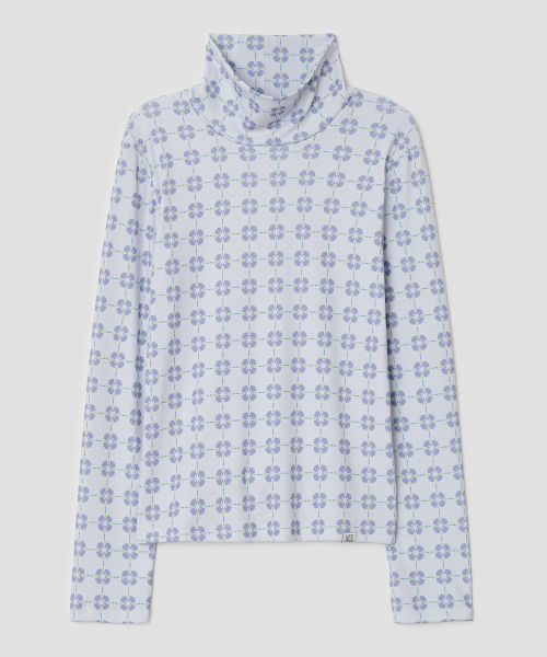 Flora Tile Top [Gray]