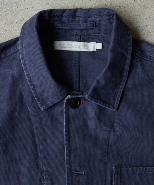 ROVER 5-POCKET FRENCH WORK JACKET [VINTAGE BLUE]