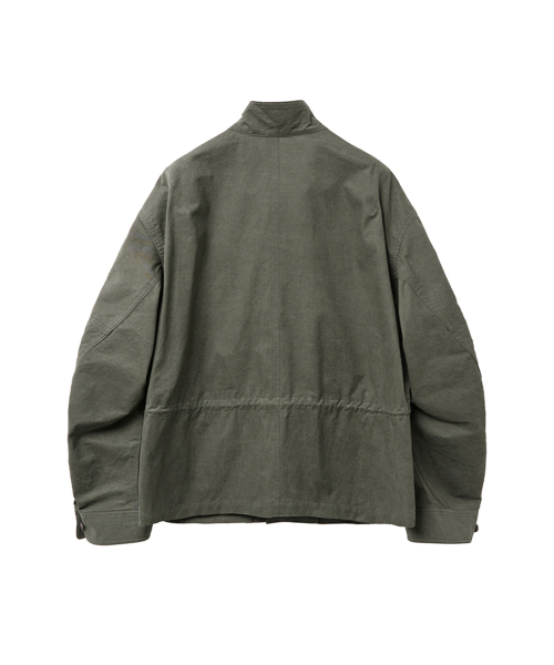 Double pocket short field jacket KHAKI