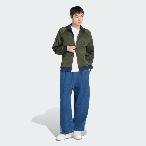 스태디움 레귤러 핏 피케 트랙 탑 KV5904