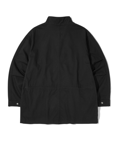 Vintage Washed Field Jacket_Black