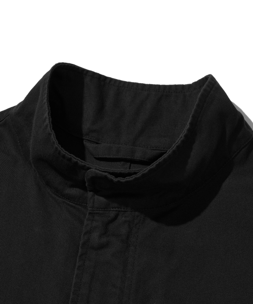 Vintage Washed Field Jacket_Black