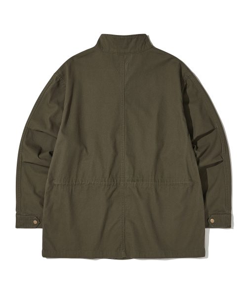 Vintage Washed Field Jacket_Khaki