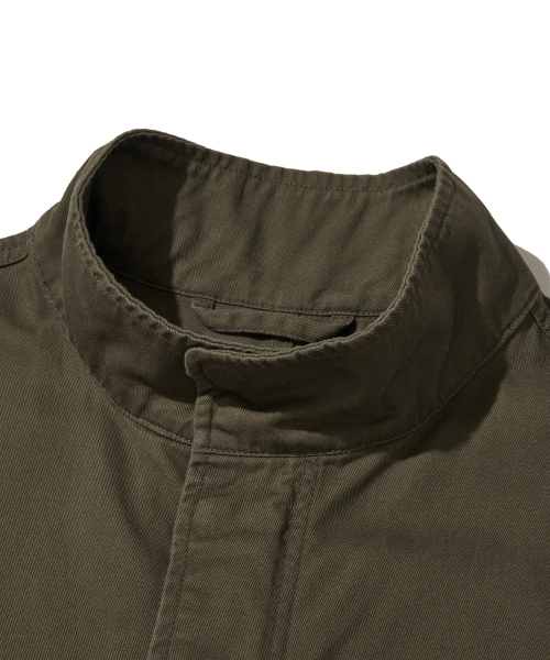 Vintage Washed Field Jacket_Khaki