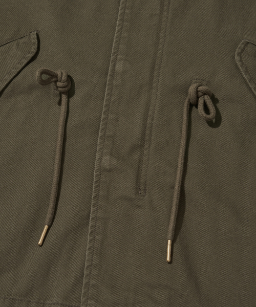 Vintage Washed Field Jacket_Khaki