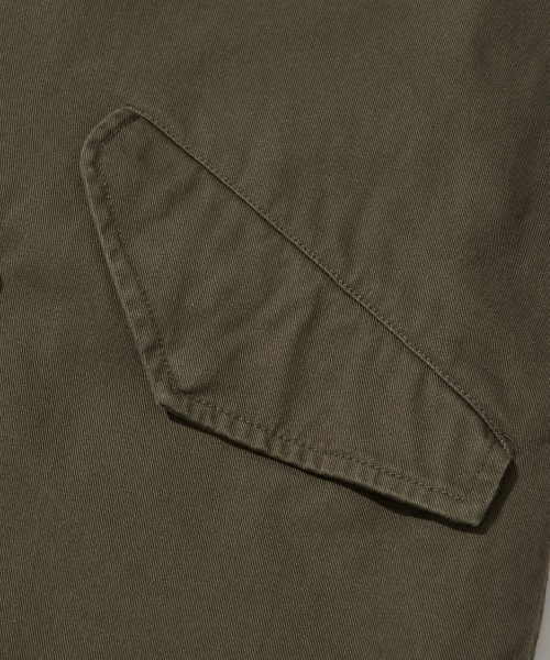 Vintage Washed Field Jacket_Khaki