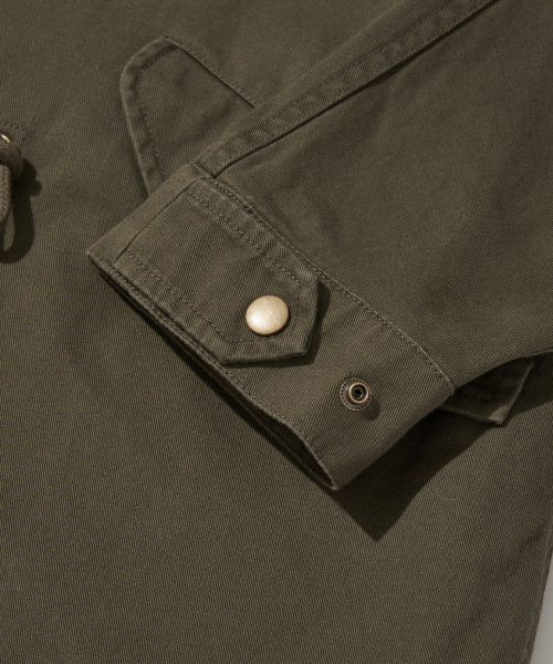 Vintage Washed Field Jacket_Khaki