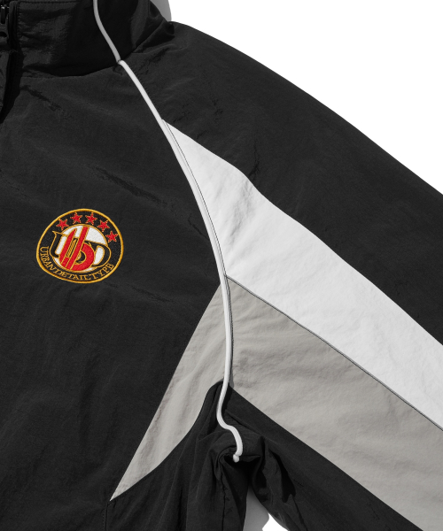 Berlin Track Top Windbreaker_Black