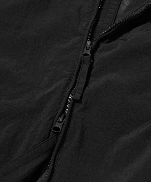 Berlin Track Top Windbreaker_Black