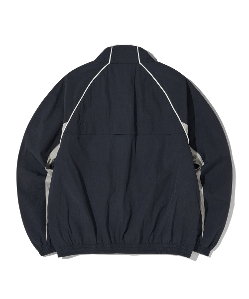 Berlin Track Top Windbreaker_Navy
