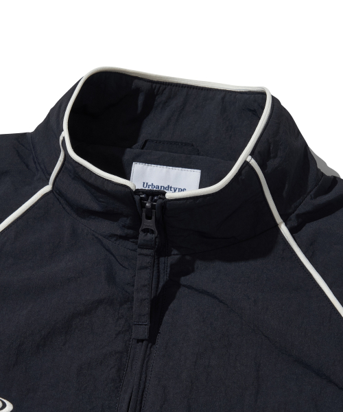 Berlin Track Top Windbreaker_Navy