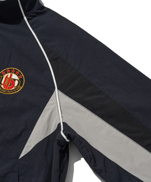 Berlin Track Top Windbreaker_Navy