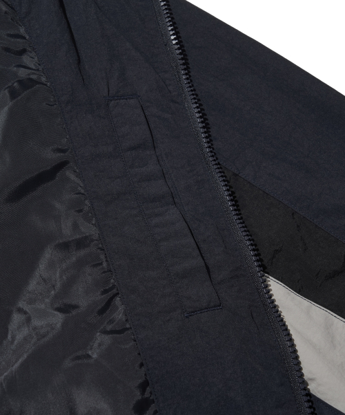 Berlin Track Top Windbreaker_Navy