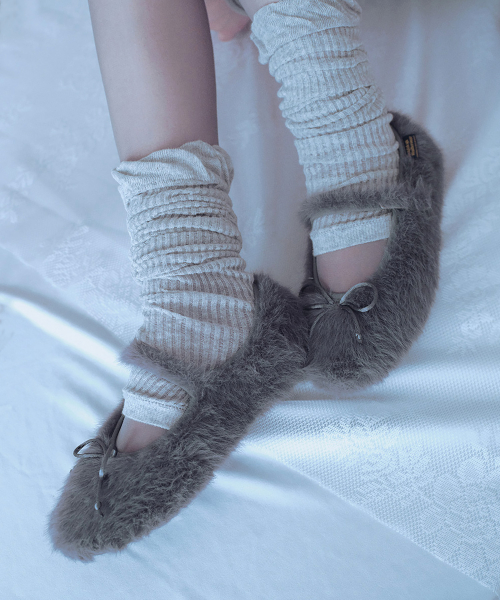 BELLA FUR MARYJANES - 6 colors
