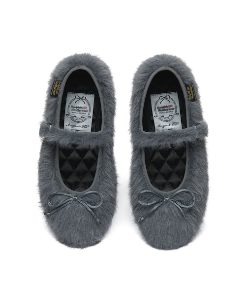 BELLA FUR MARYJANES - 6 colors