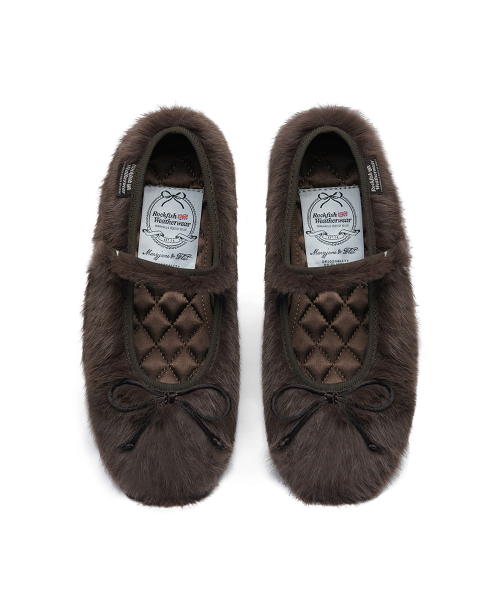 BELLA FUR MARYJANES - 6 colors