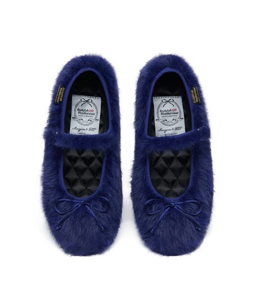 BELLA FUR MARYJANES - 6 colors