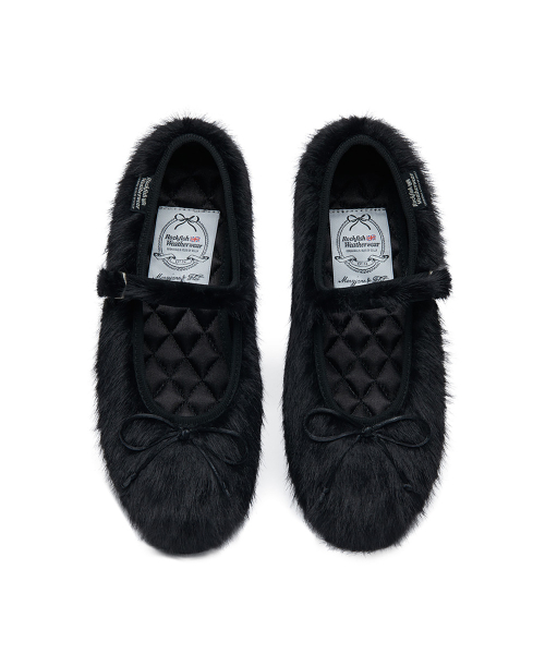 BELLA FUR MARYJANES - 6 colors