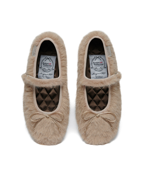 BELLA FUR MARYJANES - 6 colors
