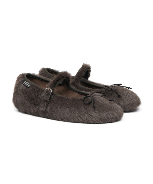 BELLA FUR MARYJANES - 6 colors