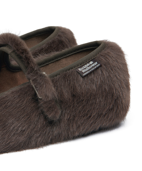 BELLA FUR MARYJANES - 6 colors