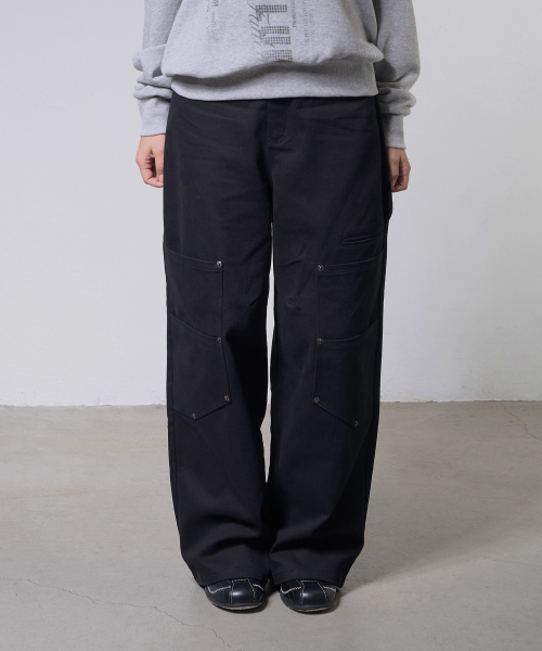BAD GIRL CARGO PANTS (BLACK) F26ZD474