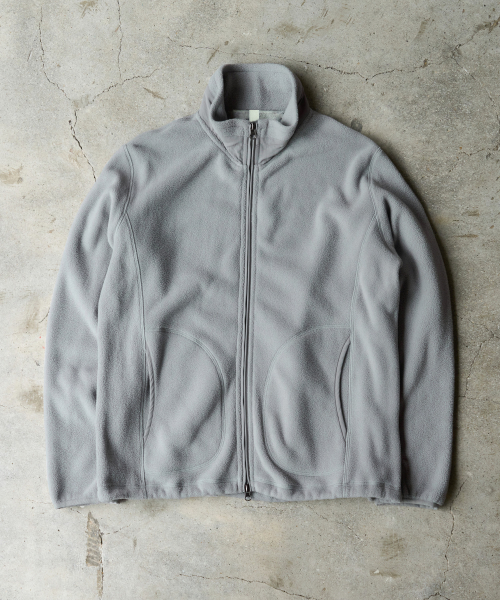 SNUG FLEECE FULL ZIP-UP [LIGHT GREY]