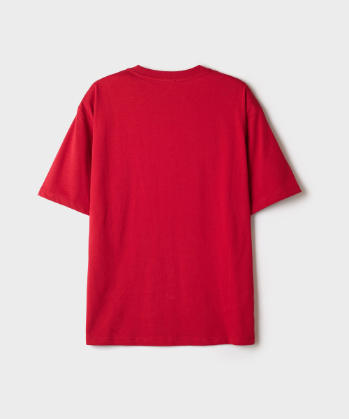 [SANLIO X Junji Ito] Short Sleeve T Shirt (Red)_SPRLG49U04