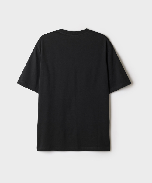 SANLIO X Ito Junji Short Sleeve T Shirt (Black)_SPRLG49U04