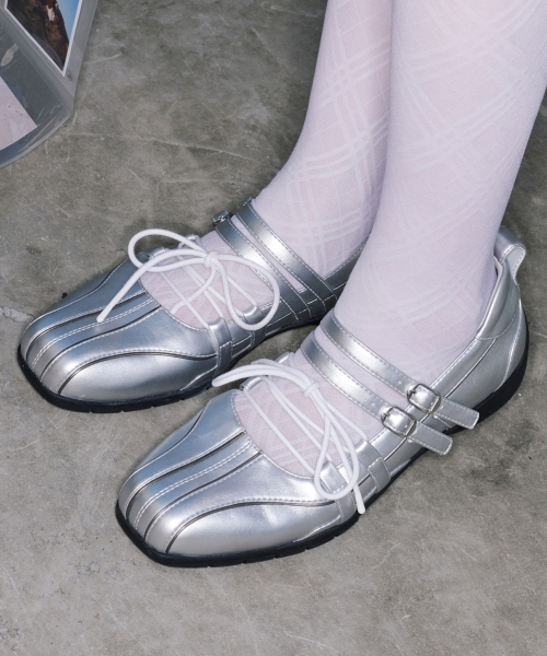 ASTER LACEUP SNEAKERS(METALLIC) - 2 colors