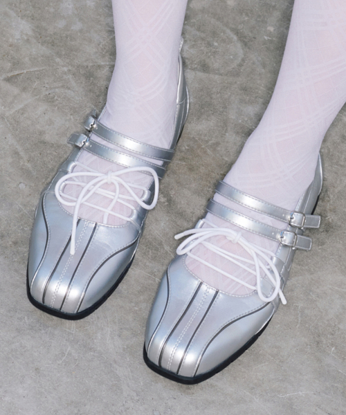 ASTER LACEUP SNEAKERS(METALLIC) - 2 colors