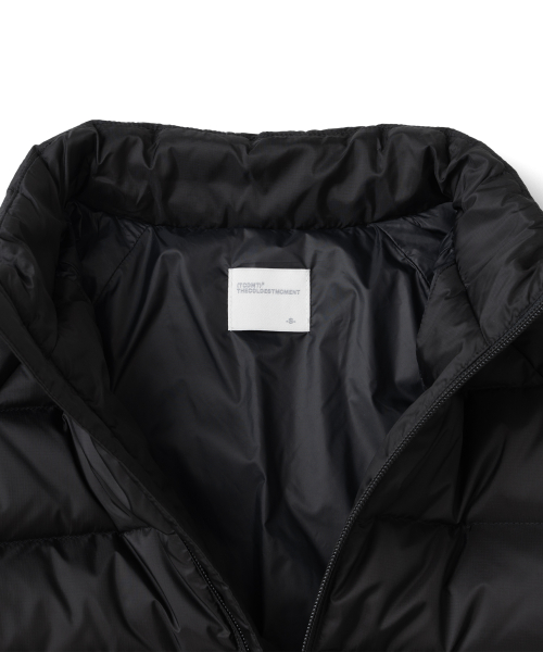 TCM slice fingerhole down jacket (black)