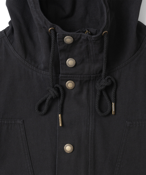 TCM logo snap field jacket (black)