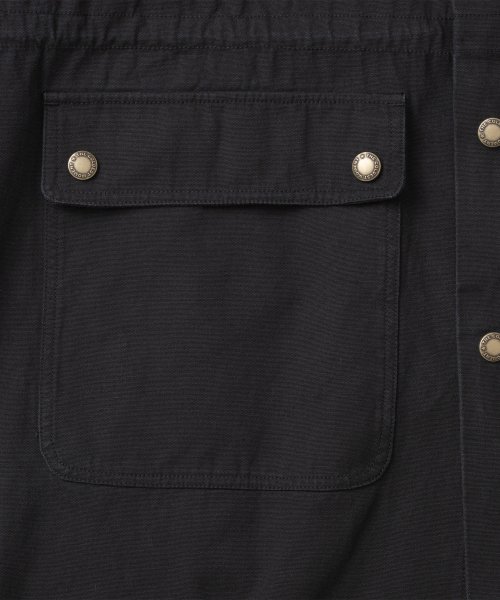 TCM logo snap field jacket (black)