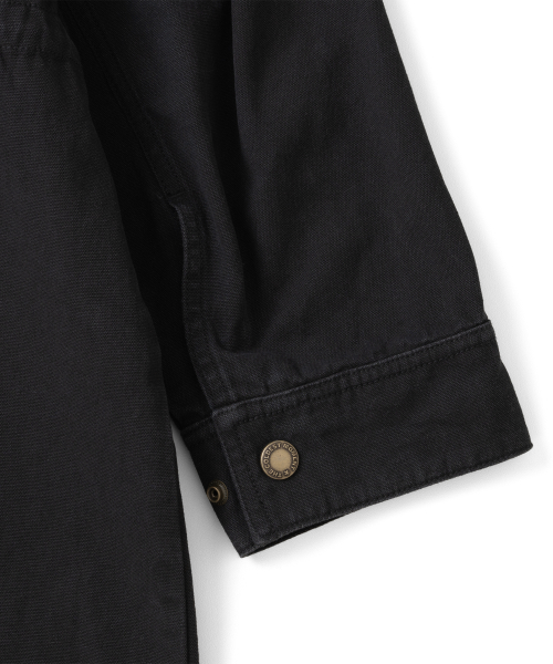 TCM logo snap field jacket (black)