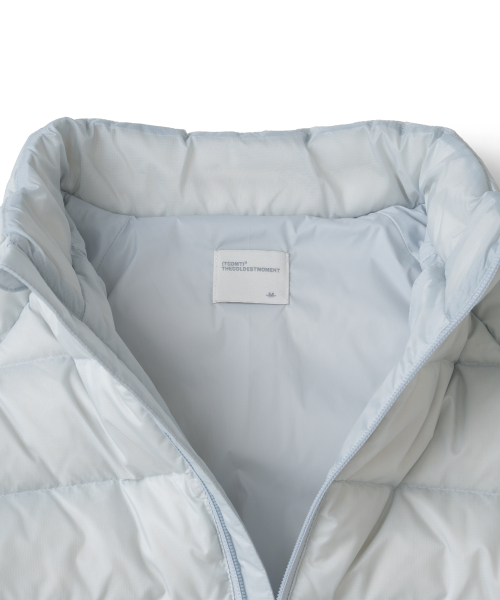 TCM slice fingerhole down jacket (light grey)
