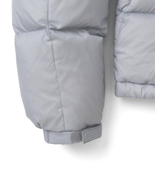 TCM grid quilted heavy padding (cool grey)