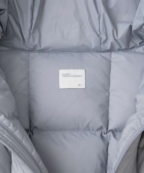 TCM grid quilted heavy padding (cool grey)