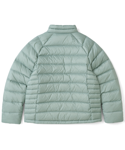 TCM slice fingerhole down jacket (mint)