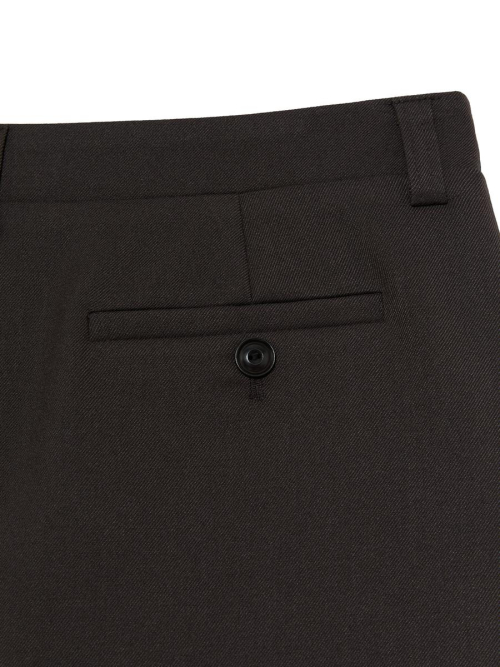 POLLY WRAP SKORT (DARK BROWN)