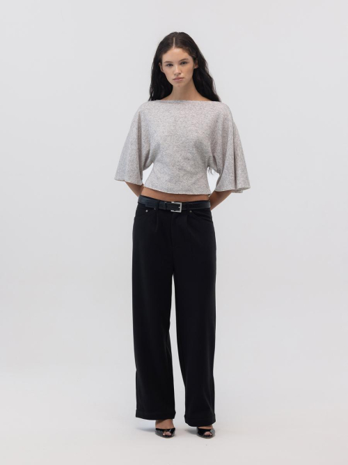 COMMA JERSEY PANTS (BLACK)