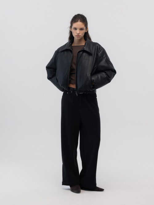 COMMA JERSEY PANTS (BLACK)