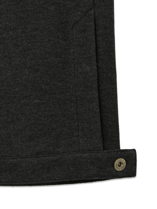 COMMA JERSEY PANTS (CHARCOAL)