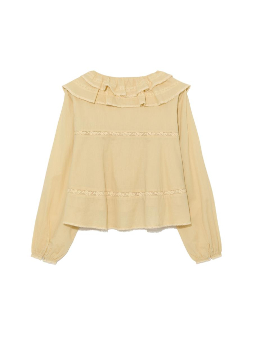 MALLOW LACE BLOUSE (YELLOW)