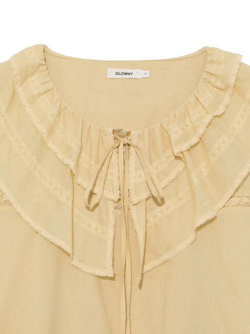 MALLOW LACE BLOUSE (YELLOW)