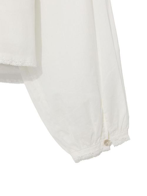 MALLOW LACE BLOUSE (WHITE)