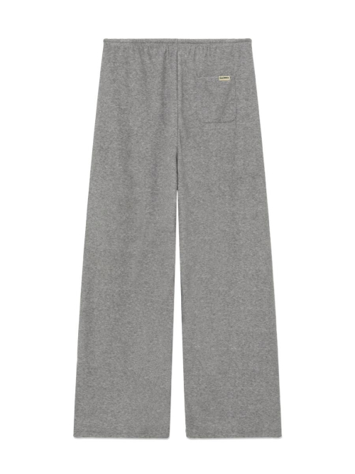SNUG TERRY STRING PANTS (MELANGE GRAY)
