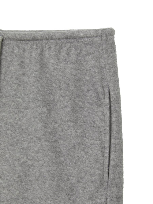 SNUG TERRY STRING PANTS (MELANGE GRAY)