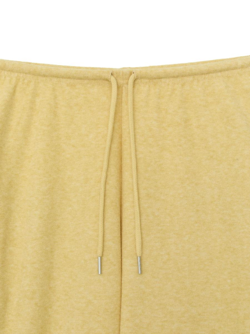 SNUG TERRY STRING PANTS (YELLOW)